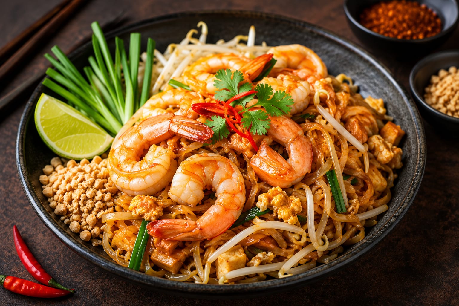 Saveurs thaïes — pad thaï